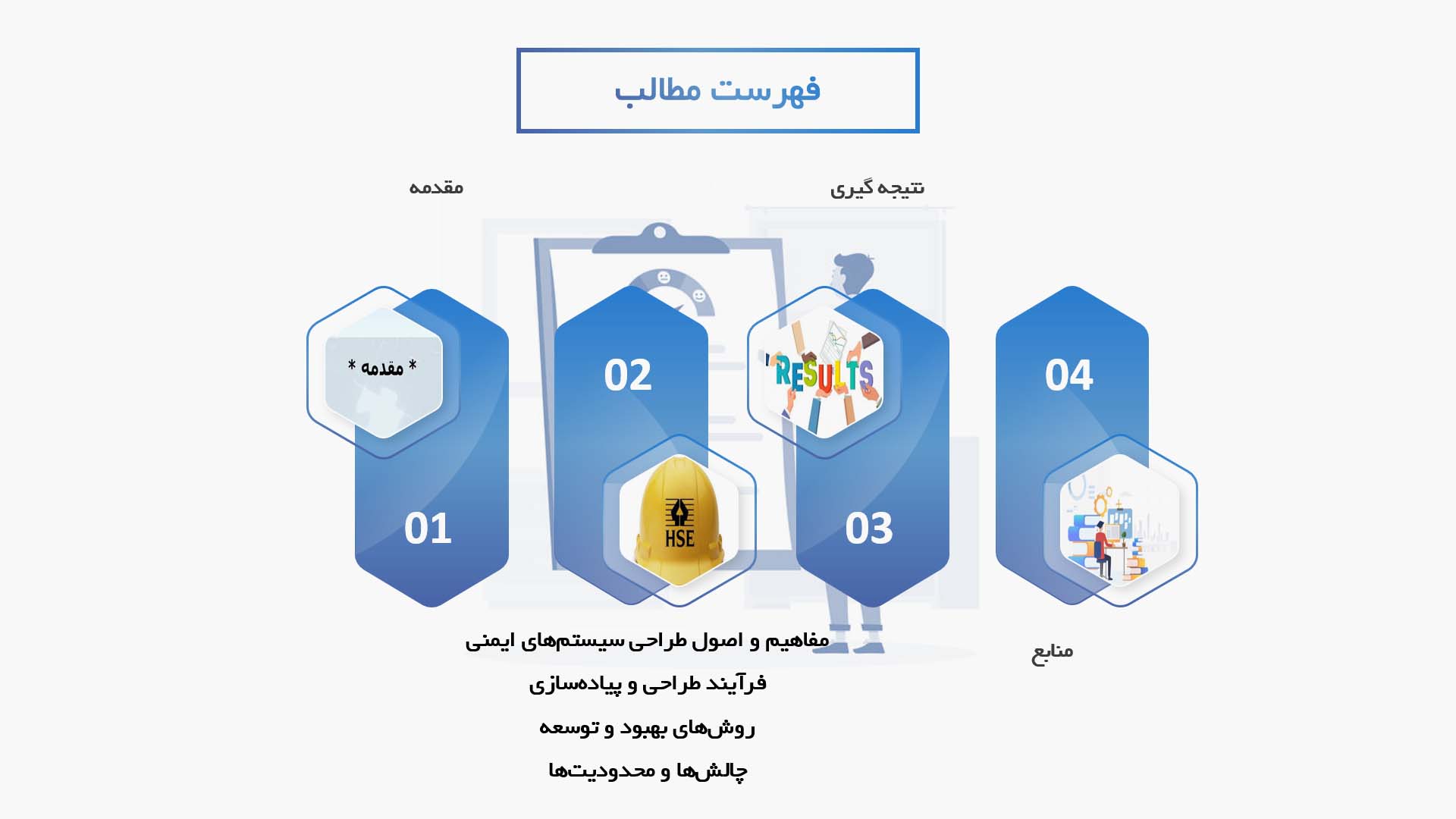 پاورپوینت در مورد طراحی سیستم‌های ایمنی برای جلوگیری از آتش‌سوزی در صنایع